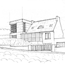Extension d'une maison, Lampaul Plouarzel